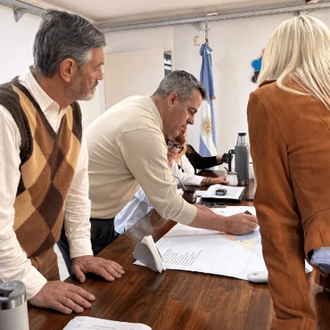 Imagen de Mart&iacute;n Gherardi present&oacute; en el Concejo de Pueblo Esther el Plan de prevenci&oacute;n y contingencia ante el fen&oacute;meno El Ni&ntilde;o
