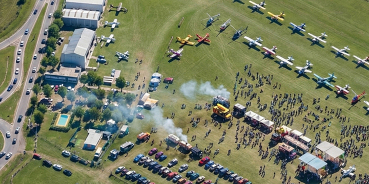 Imagen de Pueblo Esther se prepara para recibir una nueva edici&oacute;n del festival a&eacute;reo &laquo;C&iacute;rculo Vuela&raquo;