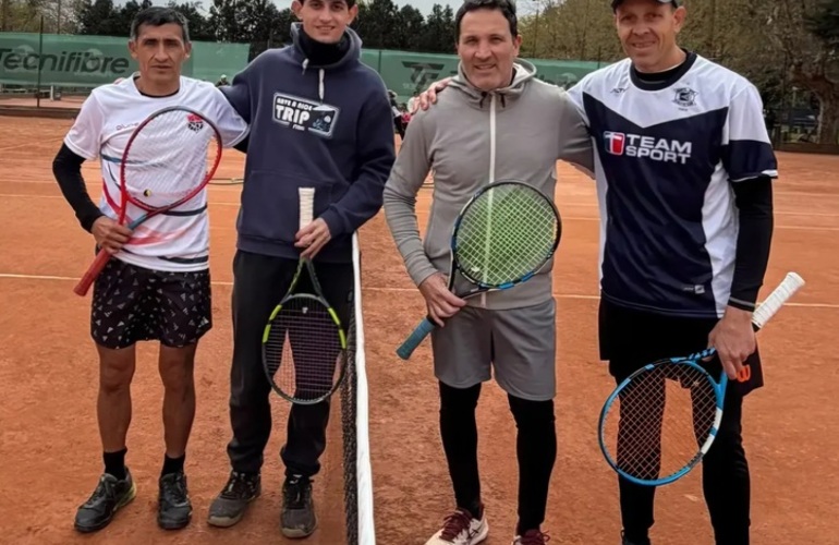 Imagen de El tenis de Athletic fue contundente ante Talleres en el torneo de Interclubes del Sur