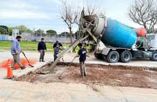 Imagen de Avanzan las obras de repavimentaci&oacute;n en Empalme Villa Constituci&oacute;n