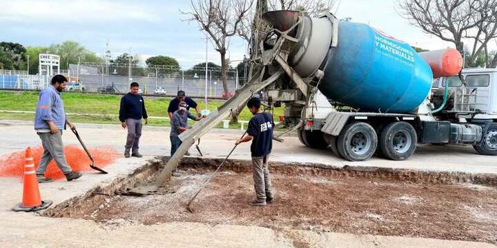 Imagen de Avanzan las obras de repavimentaci&oacute;n en Empalme Villa Constituci&oacute;n