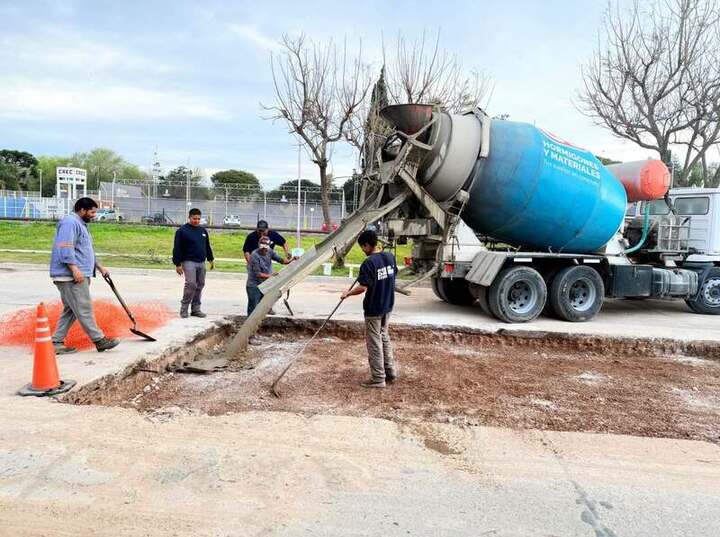 Imagen de Avanzan las obras de repavimentaci&oacute;n en Empalme Villa Constituci&oacute;n