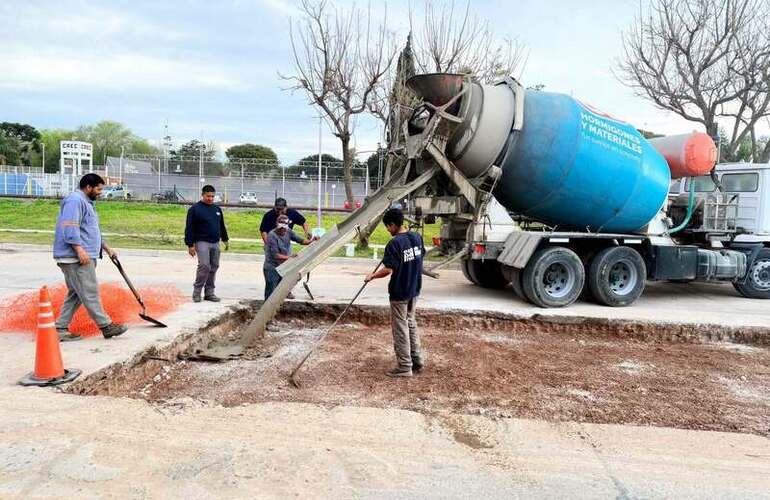 Imagen de Avanzan las obras de repavimentaci&oacute;n en Empalme Villa Constituci&oacute;n