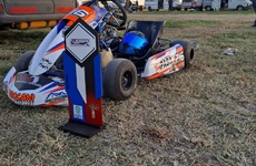 Imagen de Bordino y Renzi, protagonistas en el Karting del Centro