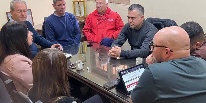 Imagen de Concejales mantienen una reuni&oacute;n de trabajo con el Intendente y la Secretar&iacute;a de Hacienda