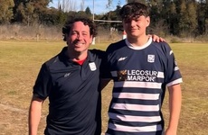 Imagen de Joaqu&iacute;n Mart&iacute;n e Iv&aacute;n Sleiman, orgullo de Talleres en el seleccionado rosarino M16 en Rugby