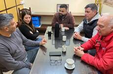 Dami&aacute;n Andreoli en su encuentro con los concejales.