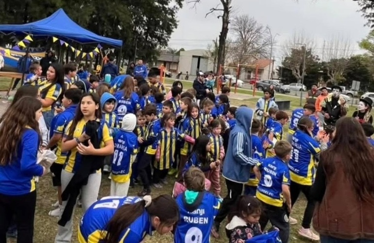 Imagen de La Filial Alvear de Rosario Central celebr&oacute; el D&iacute;a del Ni&ntilde;o