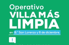 Imagen de Villa M&aacute;s Limpia llegar&aacute; a los barrios San Lorenzo y 6 de Diciembre