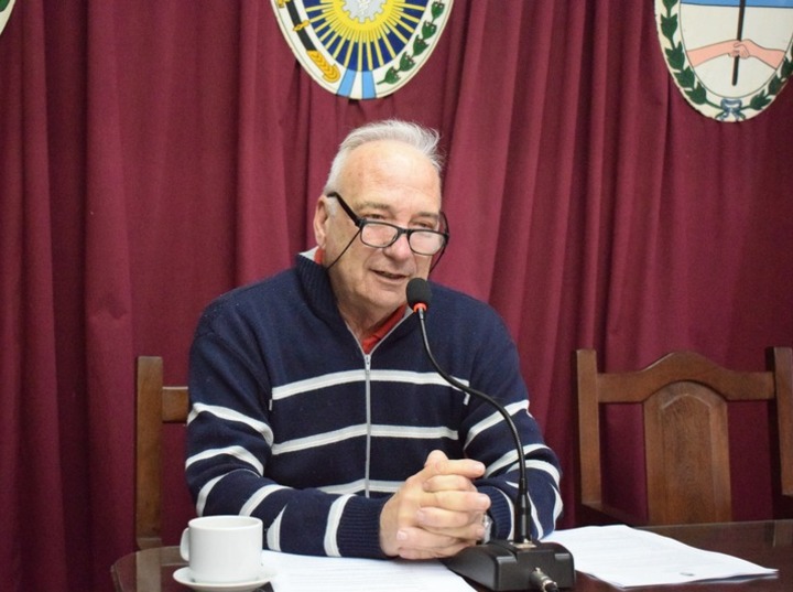 El Dr. Jos&eacute; Luis Murina expuso los pormenores de la iniciativa.