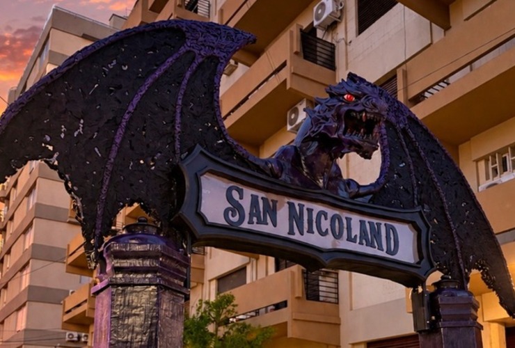 Imagen de San Nicol&aacute;s se prepara para celebrar Halloween durante tres noches