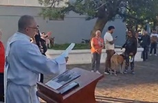 Imagen de Arroyo Seco vivi&oacute; la tradicional bendici&oacute;n de las mascotas en la Parroquia La Asunci&oacute;n