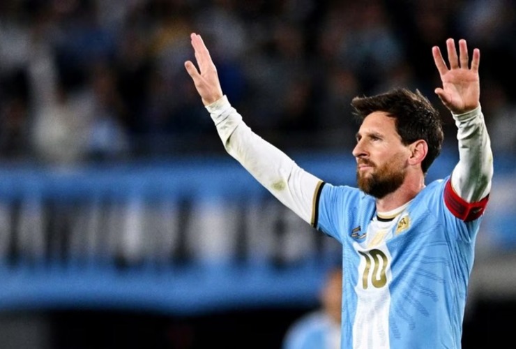 Imagen de Messi cerr&oacute; su historia con la Selecci&oacute;n con gol y una noche inolvidable