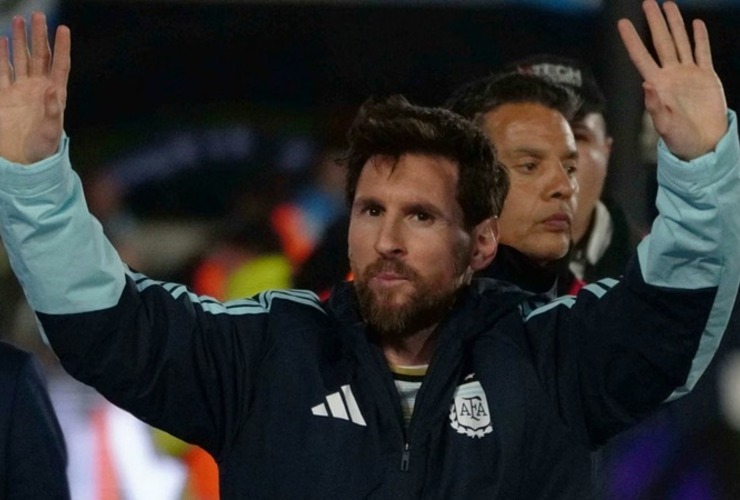 Messi dio un gran discurso tras retirarse de la Albiceleste.