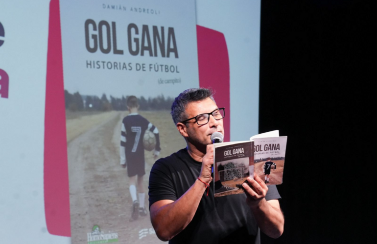 Imagen de Inicia la Feria Internacional del Libro de Rosario 2026 con la destacada presencia de Dami&aacute;n Andreoli