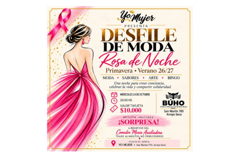 Imagen de �Rosa de Noche�: moda, arte y solidaridad