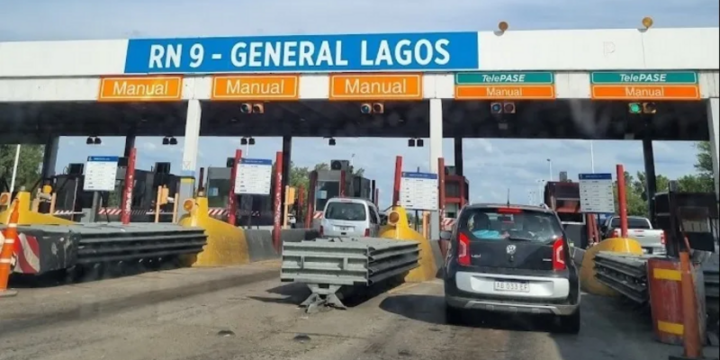 Imagen de Autopista Rosario-Buenos Aires: rige la nueva tarifa en la cabina de General Lagos y se elimina el pago en efectivo