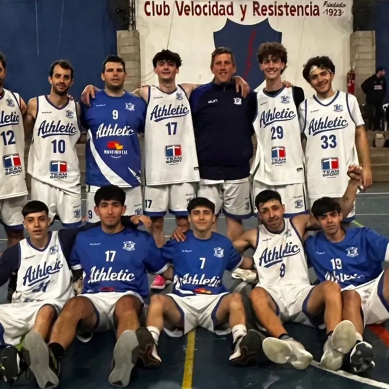 Imagen de Athletic se qued&oacute; con un triunfo valioso ante Velocidad y Resistencia en B&aacute;squet