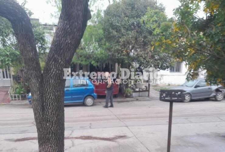 G&aacute;lvez al 900. PDI estuvo esta ma&ntilde;ana en Arroyo Seco realizando uno de los allanamientos.