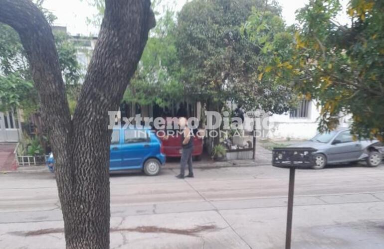 G&aacute;lvez al 900. PDI estuvo esta ma&ntilde;ana en Arroyo Seco realizando uno de los allanamientos.