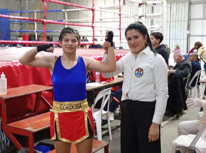 Imagen de Sharon C&oacute;rdoba consigui&oacute; una victoria por decisi&oacute;n un&aacute;nime en San Lorenzo