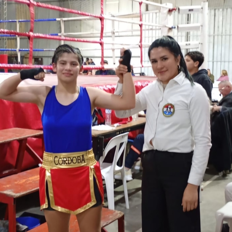 Imagen de Sharon C&oacute;rdoba consigui&oacute; una victoria por decisi&oacute;n un&aacute;nime en San Lorenzo