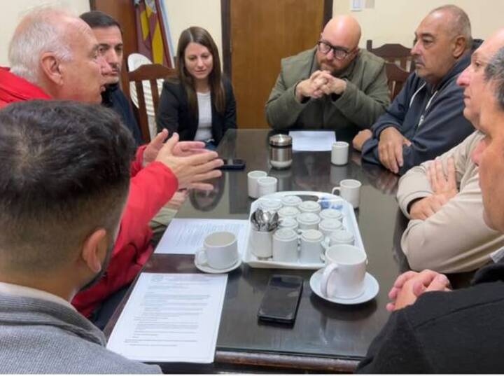 Este martes estuvieron junto al Legislativo.