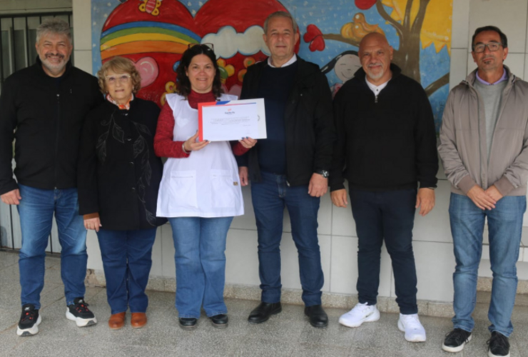 Imagen de La Escuela N&deg; 6036 recibi&oacute; un aporte de 24 millones de pesos para finalizar las obras de su comedor escolar