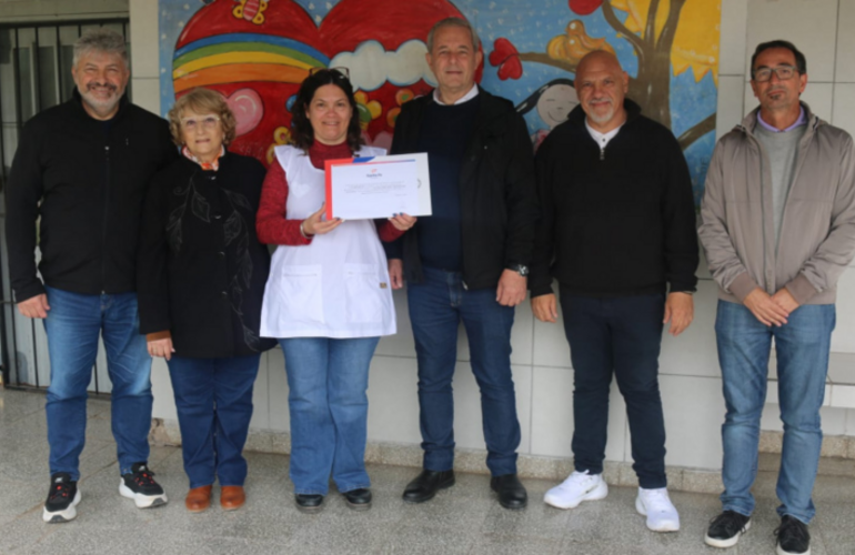 Imagen de La Escuela N&deg; 6036 recibi&oacute; un aporte de 24 millones de pesos para finalizar las obras de su comedor escolar