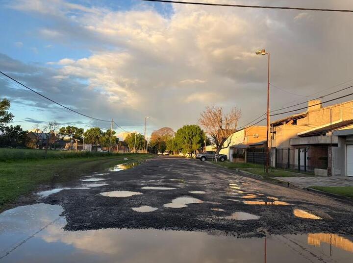 Imagen de "Imposible de transitar": Reclamo vecinal en 9 de Julio al 300 bis