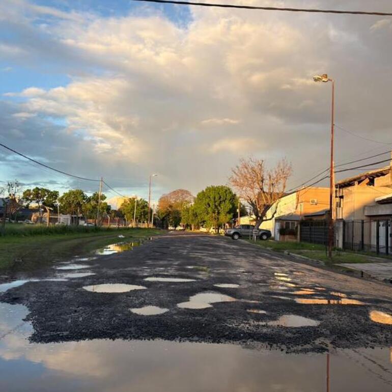 Imagen de "Imposible de transitar": Reclamo vecinal en 9 de Julio al 300 bis