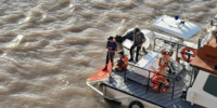 Imagen de Intensa b&uacute;squeda de tres hombres que cayeron al r&iacute;o Paran&aacute; a la altura de Fray Luis Beltr&aacute;n