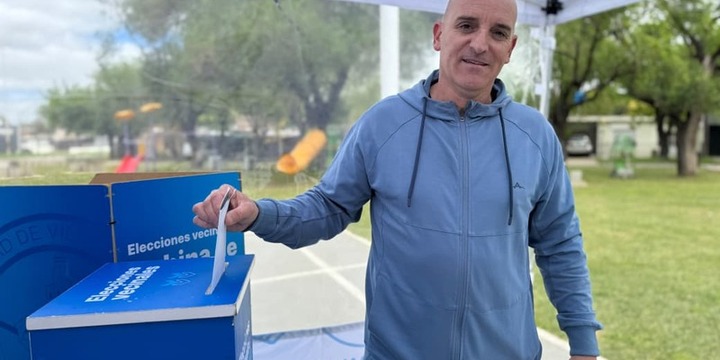 Imagen de Elecciones Vecinales 2026: Diego Fern&aacute;ndez fue electo en barrio 25 de Mayo