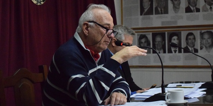 Jos&eacute; Luis Murina, presidente del Cuerpo Legislativo