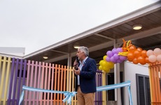 Imagen de Jorge Berti: �Hoy no inauguramos solamente un edificio; hoy abrimos una puerta al futuro�