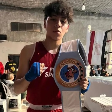 Imagen de Alexis Ybalo gan&oacute; por decisi&oacute;n un&aacute;nime y llev&oacute; el cintur&oacute;n AMBAPA a Arroyo Seco
