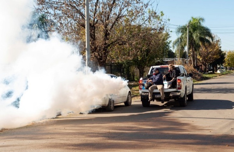 Imagen de Villa Constituci&oacute;n refuerza las tareas de prevenci&oacute;n del dengue con fumigaciones en distintos barrios