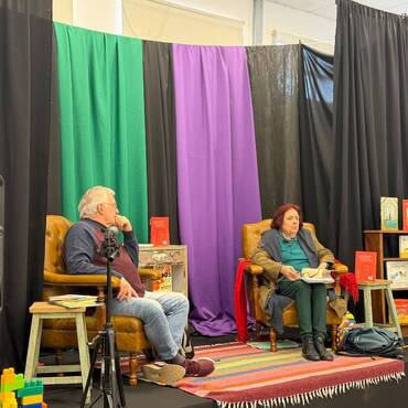 Imagen de Luis Pescetti y Chiqui Gonz&aacute;lez compartieron �Infancias imaginadas� en General Lagos
