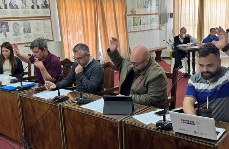 Imagen de Concejo Municipal de Arroyo Seco: se aprob&oacute; una intensa agenda con foco en salud, tr&aacute;nsito, medio ambiente e infraestructura