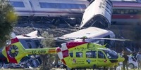 Dos trenes de alta velocidad, uno de Renfe y otro de Iryo, colisionaron esta ma&ntilde;ana (EFE/Ismael Herrero)