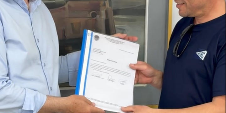 Imagen de La Municipalidad entreg&oacute; al ASAC el proyecto de ordenanza para el uso precario de un terreno que conectar&aacute; sus instalaciones