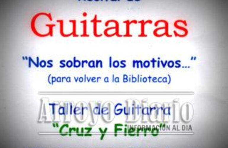 Imagen de Recital de Guitarras de la agrupación Cruz y Fierro