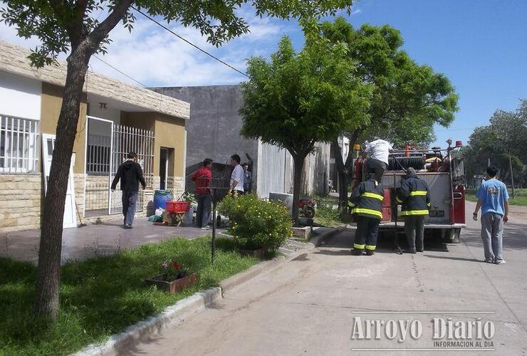 Imagen de Principio de Incendio en una vivienda