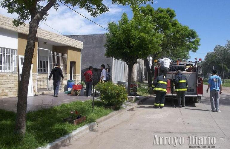 Imagen de Principio de Incendio en una vivienda