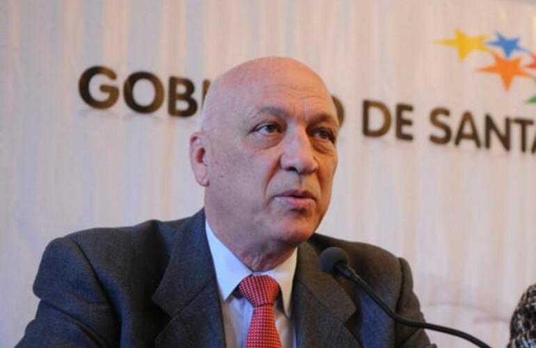 Declaraciones del Gobernador de Santa Fe.