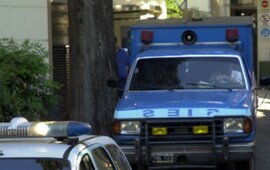 El cuerpo del policía asesinado fue trasladado al Instituto Médico Legal