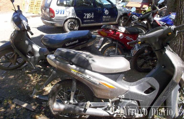 Imagen de La policía secuestró 5 motos