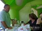 La gente acercó sus donaciones a la urnas