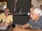 Imagen de Coradini estuvo en los estudios de Radio Asunción