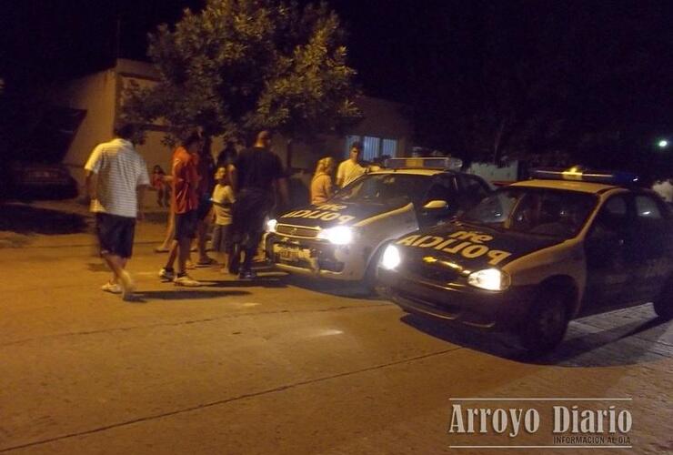 Personal policial estuvo en la casa el miércoles por la noche